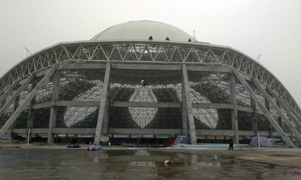 温岭温泉馆网架工程